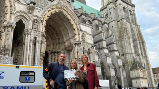 Tournage de Meurtres à Chartres !